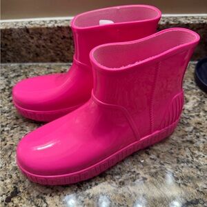 UGG Women's Bright Pink Rain Boots